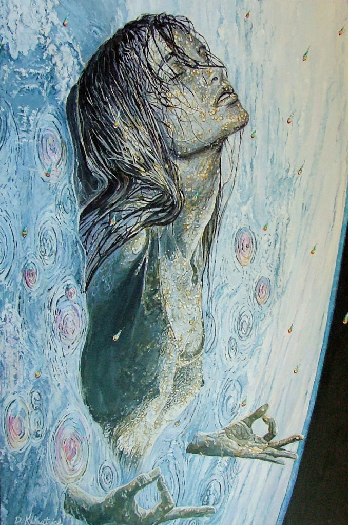 Emerging into the Light of Rainbow Rain