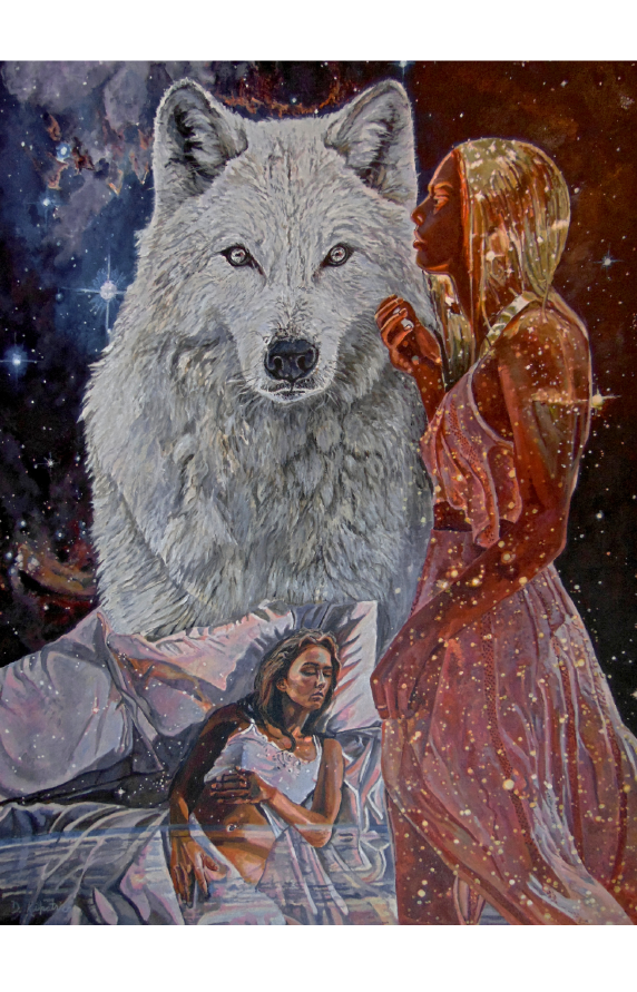 Natu (White Wolf Spirit Guide)